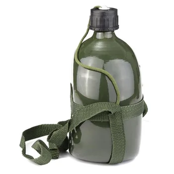 1,5 L Taktično Šport Menzi Kolesarjenje Vojske Izposoja Pokal Steklenico Vode Vojaške Zunanji Prenosni Aluminija