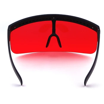 ALOZ MICC sončna Očala Ženske Modni Ravno Top Oversize Ščit Vizir sončna Očala Moških Windproof Očala UV400 Q4391