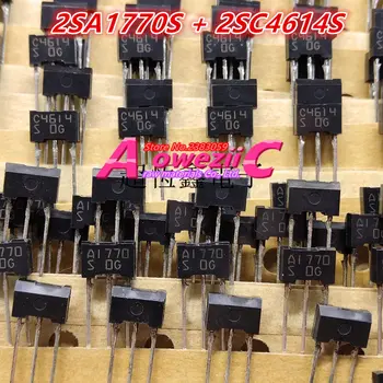 Aoweziic 2019+ novih, uvoženih original 2SA1770S 2SC4614S A1770S C4614S A1770 C4614 S prestavi TO-92L Moč tranzistor