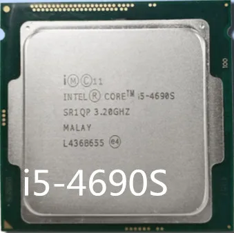 Intel Core i5-4690S i5 4690S Procesor Quad-Core LGA1150 3.2 G CPU Desktop pravilno Desktop Processor 4690S