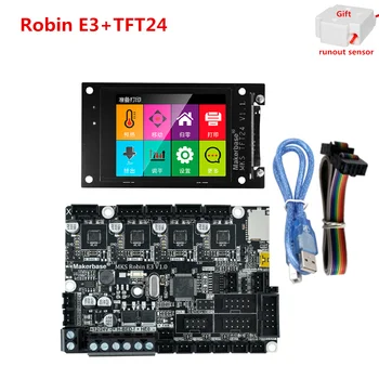 MKS, Robin E3 motherboard creality CR-10 nadomestni deli MKS, TFT 24 zaslon na dotik MKS, TFT WIFI krmilnik posteljo izravnavanje senzor