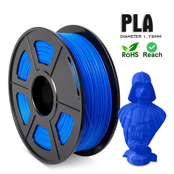 PLA Modre Nitke 3D Tiskalnik, ki z žarilno S Toleranco +-0.02 MM 1 kg 1.75 mm PLA žarilno Hitro Dostavo пластик для 3д принтера