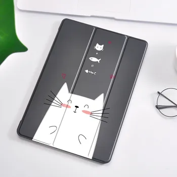 Srčkan Srce Mačka Ohišje Za ipad Mini 1 2 4 5 Auto Smart Za ipad Zraka 2 Pro 11 Primeru 2020 Tablet Cover Za ipad 7. Generacije Primerih