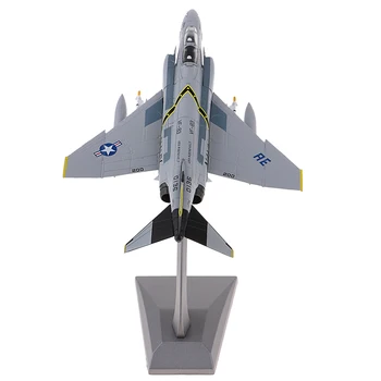 1/100 Die Litega Ameriški F-4 Borec Letalo Letalo Igrače W/ Kovinski Zaslon Stojalo
