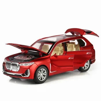 1:32 X7 Simulacije Zlitine avtomobilčki Diecast X7 Potegnite Nazaj SUV Modela Avtomobila Otroci Igrače Off-road Vozila, Pecilni Torta Okraski