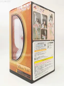 1/8 Obsega Naslikal Anime Akcijska Figura, Mikan Yuki kopalni plašč Ver Model Seksi Beli Kimono Za Ljubezen, Zbirka Darilo 22 cm Brinquedos