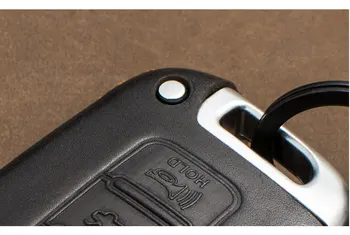 1 KOS Pravega Usnja Avto Ključ Primeru Za Hyundai Elantra Sonata Tucson Verna I30 IX35 IX45 Ključ Zajema Imetnika Avto Dodatki