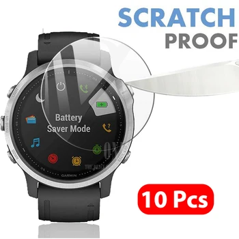10 Kos Premium Kaljeno Steklo Za Garmin Fenix 6S Fenix 6S Pro Smartwatch Screen Protector eksplozijam Film Dodatki
