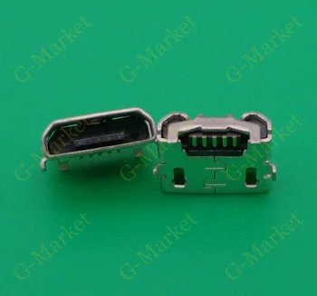 100 kozarcev/veliko Mikro 5pin USB Priključek za Polnjenje Moč Vrata mini usb-vtičnica socket zamenjavo, popravilo plug za Dell PRIZORIŠČE 8 PRO 5830