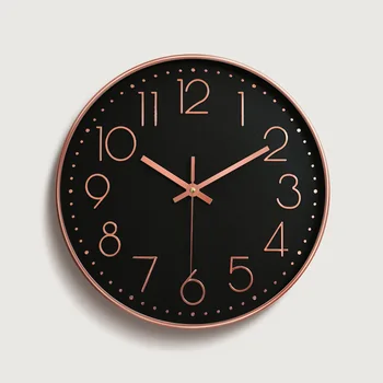 12-palčni Sodobne Tiho Stenska Ura Quartz Stenska Watch Ura 3D Konveksna Plastične Stenske Ure Domači Pisarni Božično Dekoracijo