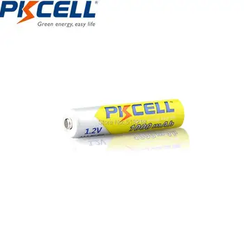12PCS PKCELL AAA Baterije 1,2 V 1000MAH NIMH Baterije AAA 3A Baterije za ponovno Polnjenje in 3Pcs nosilca za Baterijo polje/držalo za AAA/AA