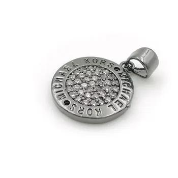 16*14*2 mm Mikro Utrla Jasno CZ Krog čarobne gumbe Primerna Za Moške In Ženske, Izdelava Ogrlice Nakit