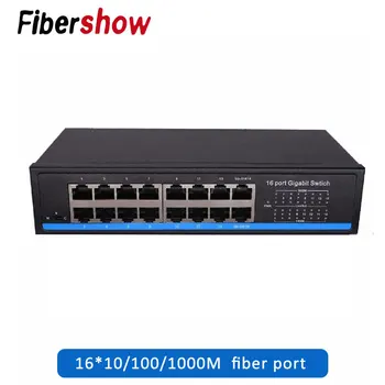 16 Port Gigabit Stikalo sbt Full-Duplex Gigabit Ethernet Stikala 10/100/1000M