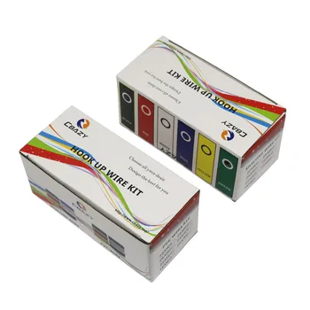 18 20 22 24 26 28 AWG UL1007 6-barvni, hibridni box embalaže vpredena žica in kabli žice, pocinkane bakrene žice DIY