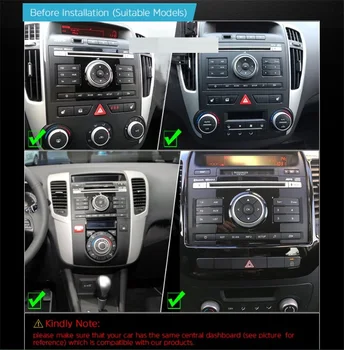 2 din radio, magnetofon Avtomobilski stereo sistem Za KIA CEED 2013-2016 Android 10.0 Avto DVD Predvajalnik, GPS Navigacija Vodja enote za dsp
