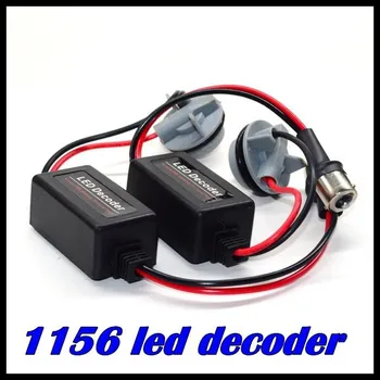 2 x LED Dekoder 1156 BA15S Adapter Anti Hiper Utripa Opozorilo o Napaki Žiga Canbus Brezplačna Dostava