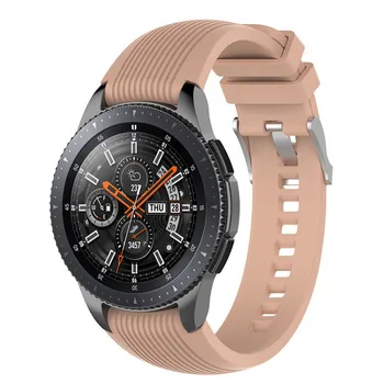 20 mm 22 mm Silikonski watch band za Samsung Prestavi S4 Meje Klasičnih band Replacemet band za Samsung Galaxy Watch 46mm 42mm trak