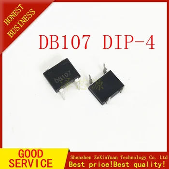 200PCS DB107 dip4 dip 1A 1000V Eno Faze Diode Usmernik Most