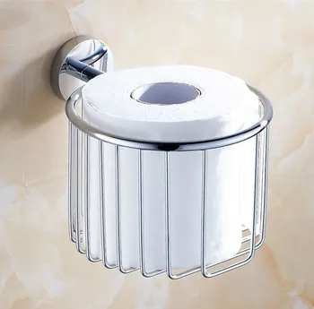 2016 Nov Prihod! Kopalnica Medenina Pribor Chrome Konča Wc Roll Držalo za Toaletni Papir Držalo, Bronasto WC Papir v Košarico