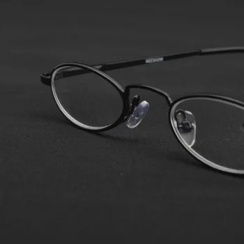 2019 Mini Polno Platišča Obravnavi Očala Optični Presbyopic Očala Dioptrije +100 Do +400 črnega Okvirja Majhen Krog z box FML