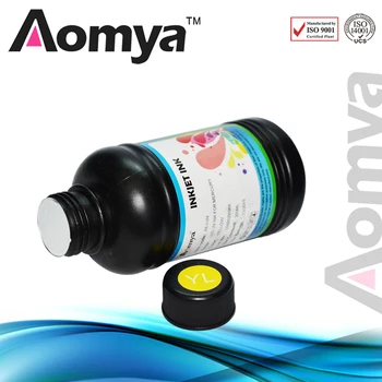 [250 ml belega] Aomya 3D Ploščad tiskalnik UV LED Črnilo na Plastični Keramični PU ABS Stekla phonecase Združljiv Za Epson DX5 DX6 DX7