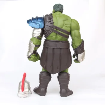 35 cm Velik obseg Avengers Marvel Thor 3 Ragnarok Roke Premično Kladivo, Sekira Battle Gladiator Hulk BJD Akcijska Figura Model Igrača