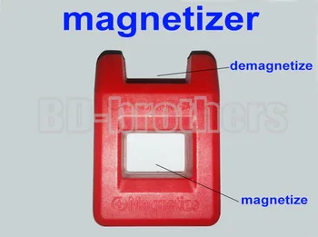 40 mm Pisane Mini Magnetizer / Demagnetizer Orodja za Izvijač 10pcs/veliko
