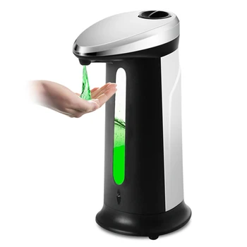 400 ml Samodejno Tekoče Milo Razpršilnik Touchless Smart Sensor Hands-Free Milo Razpršilnik Črpalka Za Kopalnico, Kuhinjski Pribor