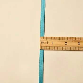 50Meters 8 mm Najlon elastik Perilo Modrc Ramenski Trak Elastičnosti Pasu Trak Tkanine DIY Šivanje Oblačil Dodatki