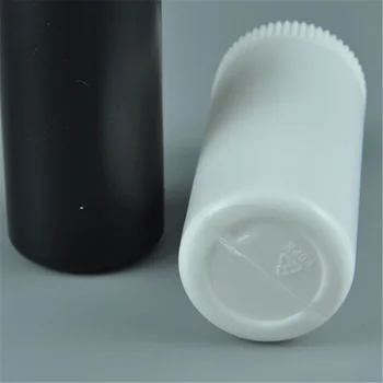 50pcs 60ml Črno Belo Plastično Shranjevanje Steklenic Tovarne Krog Otroka v Prahu Emballage Prazne Pločevinke Split Polnjenje Pearl Embalaža Nova