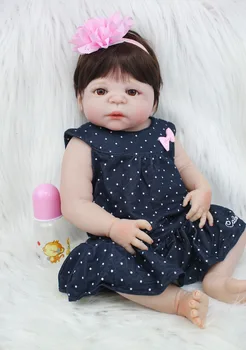 55 cm Polni Silikona Prerojeni Baby Doll 22