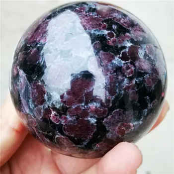 60-65 mm Redkih lepih granat žogo kristalno kroglo mineralne zdravilne vroče