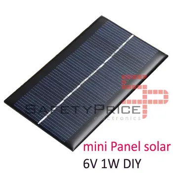 6V 1W solarnimi Arduino DIY mobilni polnilnik fotovoltaičnih celic SP