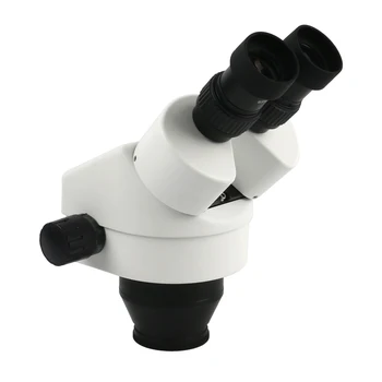 7X - 45X Stalno Povečevanje Industrijske kateri je daljnogled Mikroskop, Povečava Stereo Mikroskop LED Obroč Svetlobe Za Telefon PCB Spajkanje