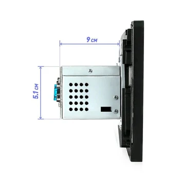 9 inch 1Din Avto MP5 Predvajalnik Pritisnite Zaslon, FM-Radio, Bluetooth, USB, AUX Ogledalo Povezavo