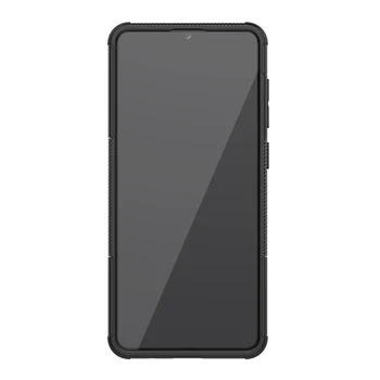 A31 Ohišje Za Samsung Galaxy A31 A315F Primeru Hibridni Trdi Oklep PC Plastika + Mehko TPU Silikon Stojalo Telefon Zalivu Za Galaxy A31 Primeru