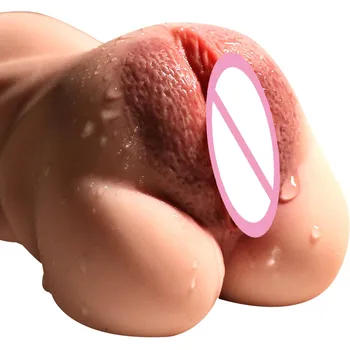 Adult Sex Igrače za Moške Realne Globoko Grlo Moški Masturbator Silikonski Umetna Vagina Usta Analne Erotike Ustni Zrakoplova Skodelice