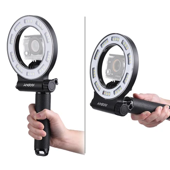 Andoer SL-109 30 LED Luči Nepremočljiva 40m Potapljanje Fill Light 3 Način za GoPro Hero 6/5/4/3+/3 Yi 4K SJCAM Dejanje Športne Kamere