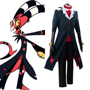 Anime Hazbin Hotel cosplay ALASTOR 2P cosplay kostum halloween kostum