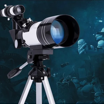 Astronomski Teleskop Zoom Outdoor HD Night Vision 150X Lomni Globoko Vesolje, Luno, ki je Gledal Darila Astronomic M