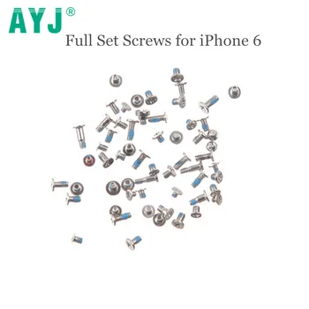 AYJ 100 kozarcev/veliko Celoten Set Vijakov za iPhone 6 6 G Popravil vijak Popoln Komplet za Zamenjavo Sklopa