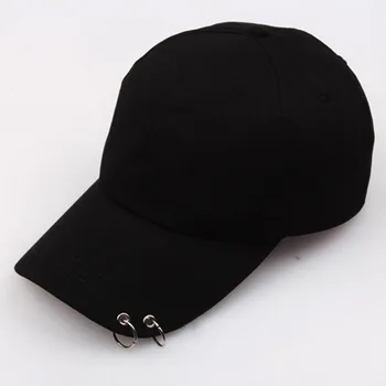 Baseball zaporko z 2 ročno izdelani prstani dolgo vizir vrnitev žoge klobuk nastavljiv bombaž moda priložnostne kape