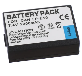 Baterija za Canon LP-E10, LP-E 10, LPE10 Polnilna Litij-ionska