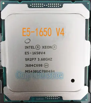 Brezplačna dostava E5-1650V4 Original Intel Xeon SR2P7 Različico OEM E5 1650V4 3.6 GHZ, 6-Core 15MB SmartCache 140W E5 1650 V4 LGA2011-3
