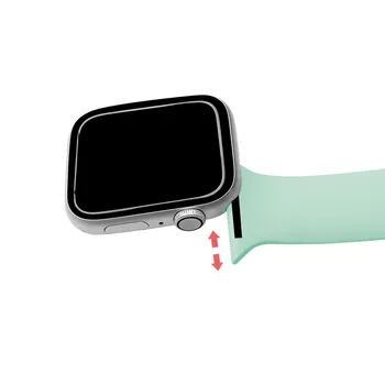 Broška Trak Za Apple Watch 6/MP/5/4 Non-toksične Mehko Znoj-dokazilo Trak iWatch Pribor za Zdravnika, medicinsko Sestro