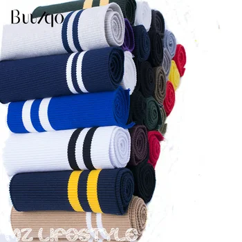 Buulqo 80-85 cm dolžina Debel bombaž pletene tkanine DIY šivanje cottonl oblačila pulover hlačnice bombažne tkanine