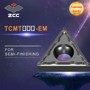 Cnc vstavi 10pcs/veliko TCMT16T304-HM TCMT16T308-HM stružnica orodja za rezanje prevlečeni karbidne trdine obračanja vstavi jekla končna