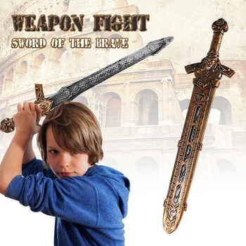 Cosplay Samuraji Meč Sklop Simulacije Lok in Puščice Model Igrača Orožje Ninja Otrok Nosljivi Igrače Anime Nož Igrače za Fante