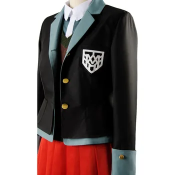 Danganronpa V3 čarovnik Yumeno Himiko cosplay kostum šolsko uniformo