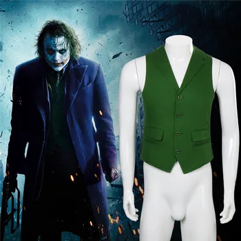 Dark Knight Dvig Joker Kostum Telovnik Cosplay Enotni Pocket Telovnik Film Halloween Kostume, Cosplay